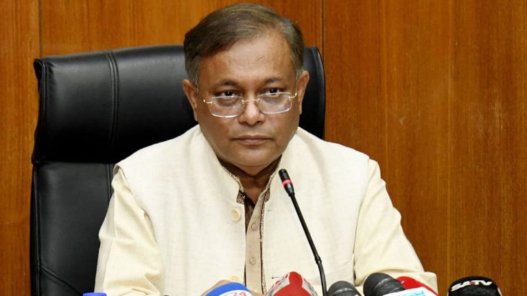 চল্লিশ বিশ্ব নেতার বিবৃতি নয় বিজ্ঞাপন – হাছান মাহমুদ
