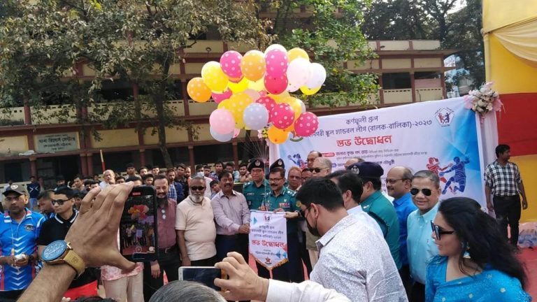 মহানগরী স্কুল হ্যান্ডবল লীগের উদ্বোধন করলেন সিএমপি কমিশনার