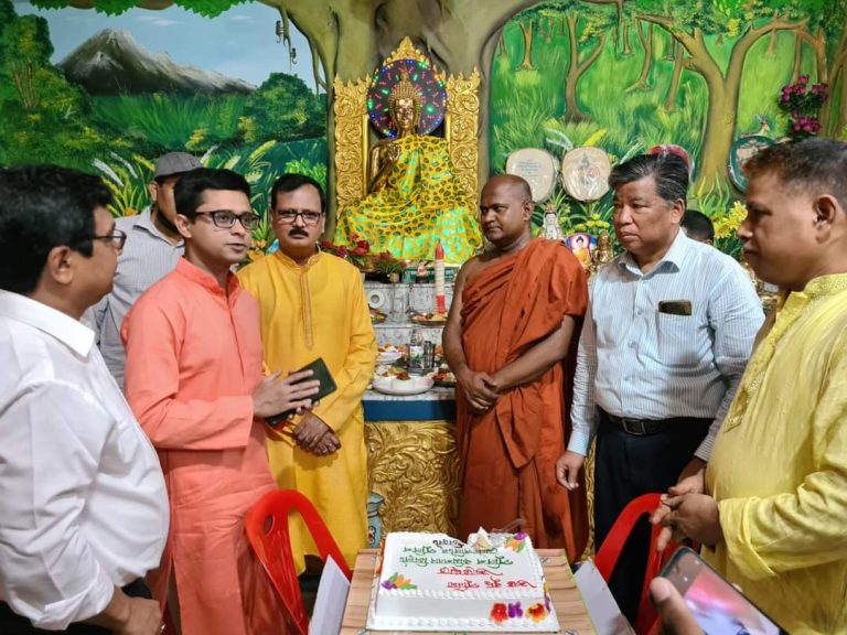 সিলেটে ধর্মীয় ভাবগাম্ভীর্যে  পালিত হয়েছে বুদ্ধ পূর্ণিমা
