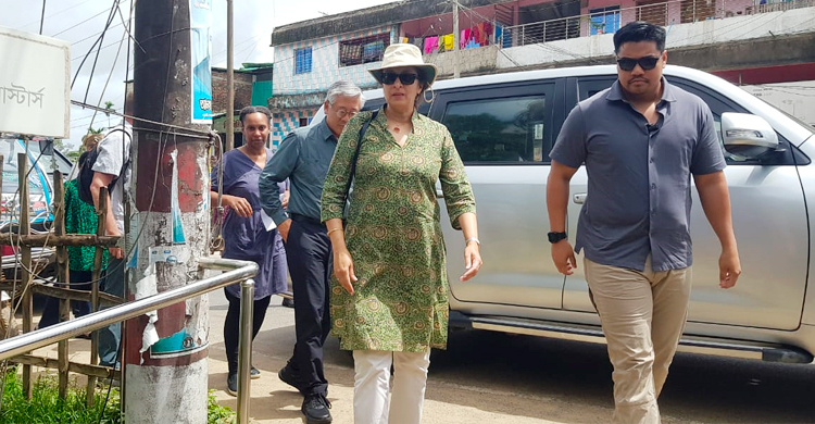 রোহিঙ্গা ক্যাম্প পরিদর্শনে কক্সবাজারে মার্কিন প্রতিনিধি দল