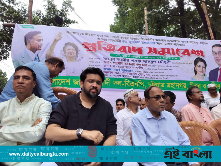 বিচার বিভাগ বাংলাদেশের জনগণের সাথে নাটক করছে- হুমাম কাদের চৌধুরী