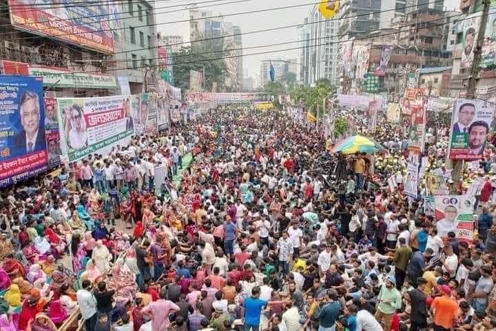 এবার দাবি আদায়ের মহাযাত্রা ঘোষণা বিএনপির