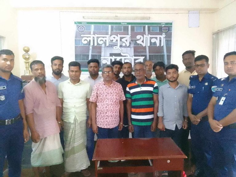 নাটোরে বিএনপি-জামায়াতের ৩৭ নেতাকর্মী গ্রেফতার