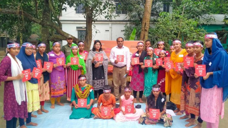 স্বপ্নসারথি দলের আন্তর্জাতিক নারী নির্যাতন প্রতিরোধ পক্ষ  অনুষ্ঠিত