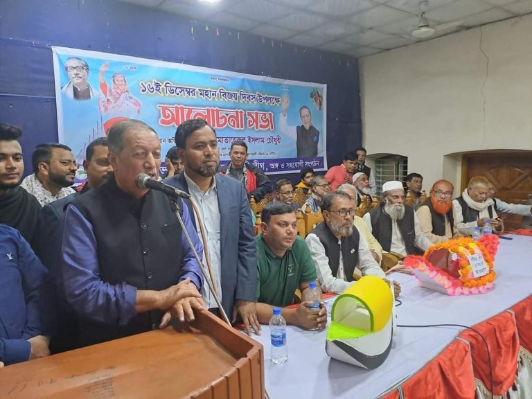 শেখ হাসিনাকে আবারো রাষ্ট্রীয় ক্ষমতায় আনতে হবে- মোতাহের