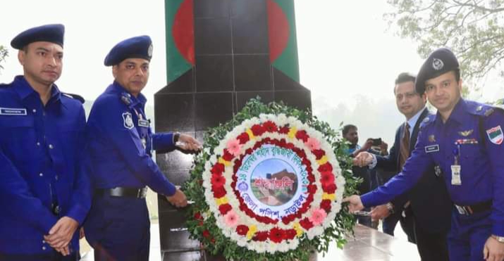 শহীদ বুদ্ধিজীবীদের প্রতি বিনম্র শ্রদ্ধায় স্মরণ
