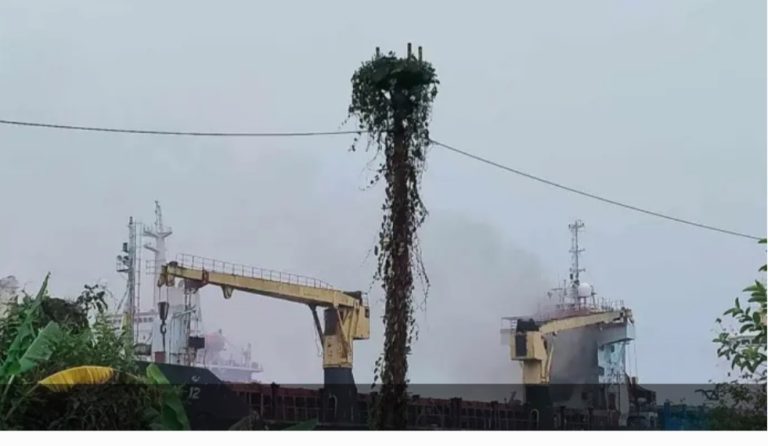 সীতাকুন্ড শিপব্রেকিং ইয়ার্ডে ভয়াবহ আগুন