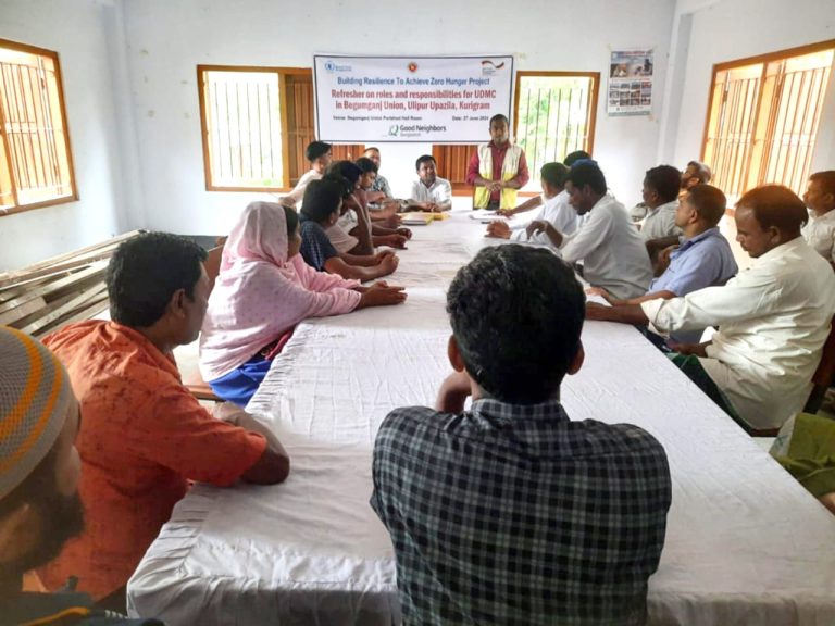 উলিপুরে দুর্যোগ ব্যবস্থাপনা কমিটির বন্যা প্রস্তুতি মূলক কর্মশালা অনুষ্ঠিত