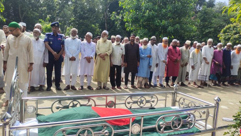 বেলকুচিতে বীর মুক্তিযোদ্ধা মরহুম নজরুল ইসলাম