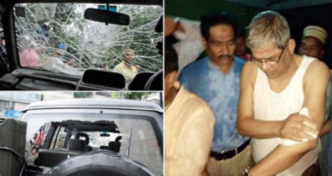 রাঙ্গুনিয়ায় মির্জা ফখরুলের উপর হামলা : হাছান মাহমুদসহ ৮৬ জনের নামে মামলা
