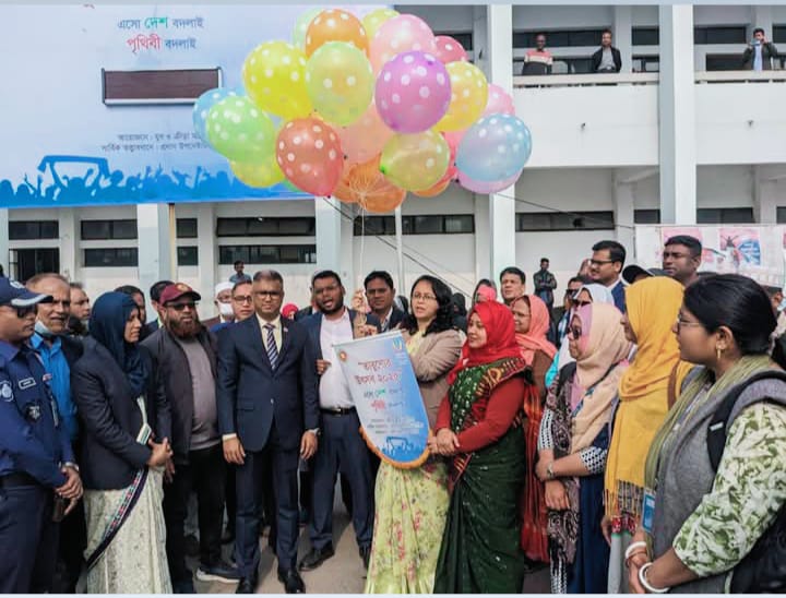 নাটোরে বর্ণাঢ্য আয়োজনে তারুণ্যের উৎসব পালিত