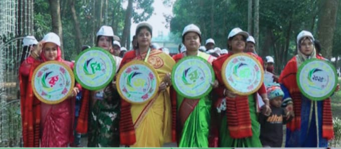 নাটোরে প্রাথমিক বিদ্যালয়ের জংলি ক্লাস্টারের শিক্ষকদের রুবি জয়ন্তি উদযাপন