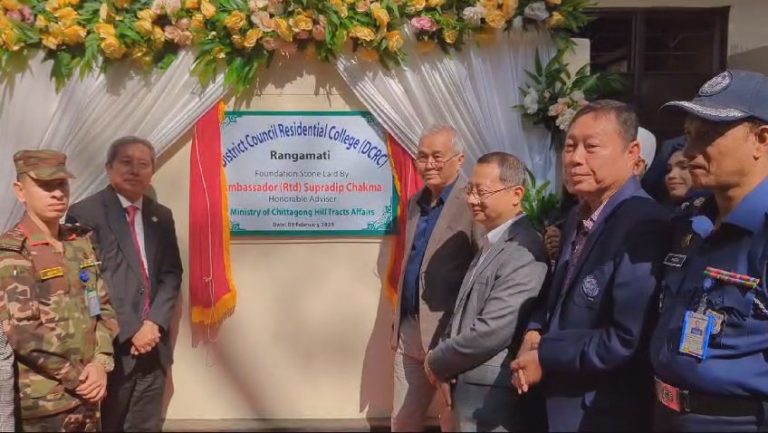 খাগড়াছড়ি রাঙ্গামাটির বিভিন্ন সড়ক ফোর লেইনে উন্নিত করা হবে; উপদেষ্টা সু প্রদীপ চাকমা