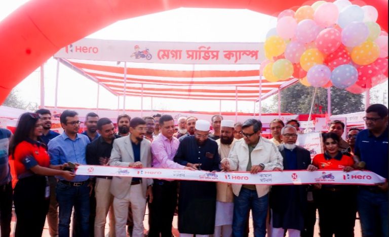 চাঁপাইনবাবগঞ্জে ৩ দিনব্যাপি হিরো মেগা সার্ভিস ক্যাম্প শুরু