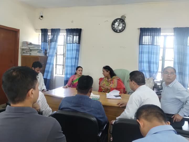 খাগড়াছড়ি জেলা যুব উন্নয়ন অধিদপ্তর পরিদর্শনে চেয়ারম্যান জিরুনা ত্রিপুরা