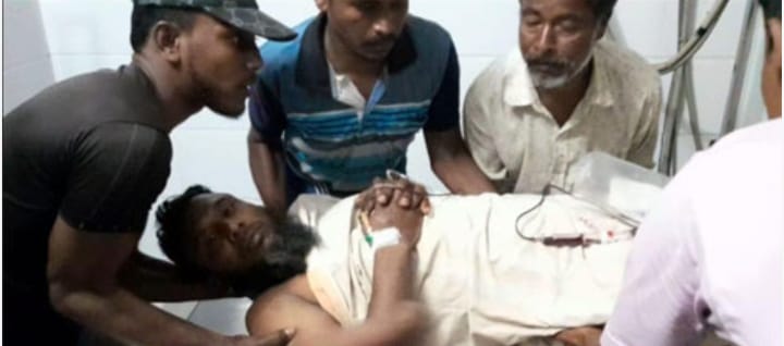 নাটোরের বড়াইগ্রামে চলন্ত ট্রাকের টায়ার বিস্ফোরণ, রিং ছুটে পথচারির পা বিচ্ছিন্ন