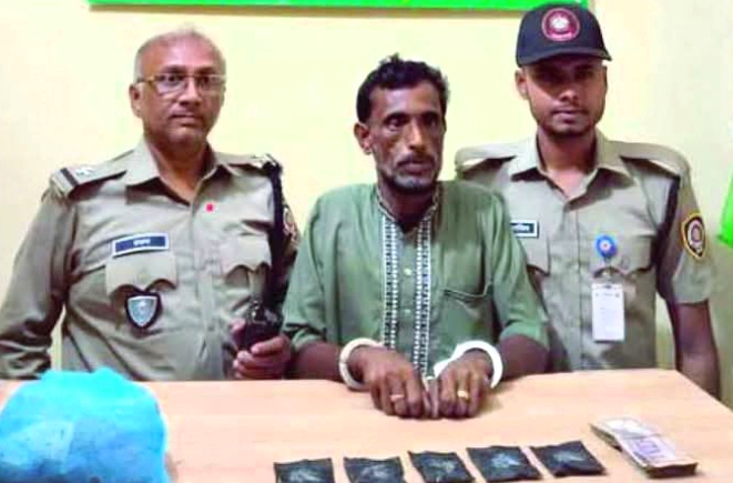 বানিয়াচঙ্গে মাদকবিরোধী অভিযানে ইয়াবা ও গাঁজাসহ কারবারি গ্রেফতার