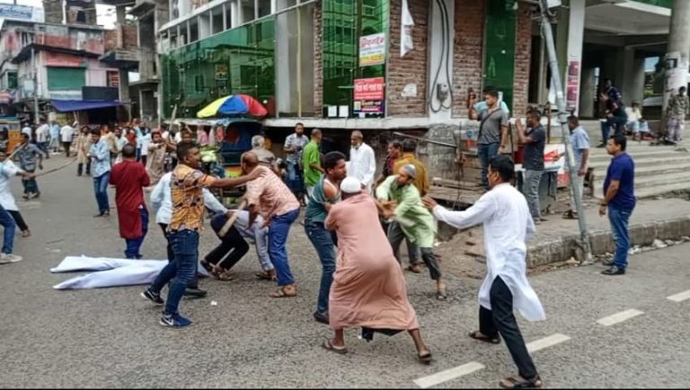 বরিশালে জাপা’র বিক্ষোভ মিছিলে হামলা, আহত পাঁচ