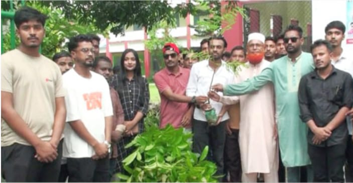 বিশ্ব পরিবেশ দিবস উপলক্ষ্যে নাটোরে ছাত্রদলের বৃক্ষরোপন কর্মসূচি পালন
