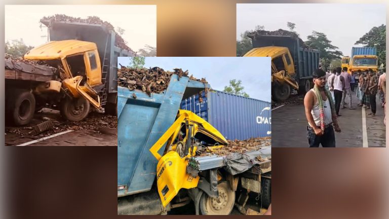 মিরসরাইয়ে কন্টেইনারবাহী চলন্ত লরির পেছনে ড্রাম ট্রাকের ধাক্কায় চালক সহ দুইজন নিহত