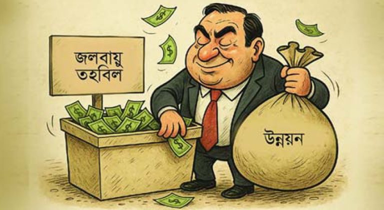 জলবায়ু তহবিল অপচয় !! উন্নয়ন দেখিয়ে বরাদ্দ লুট