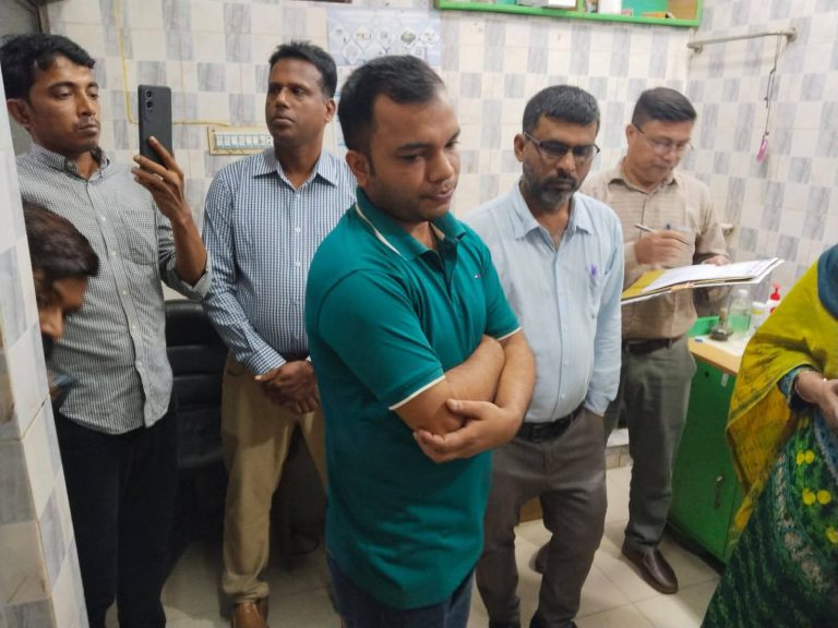 ‎হবিগঞ্জে দুই বেসরকারি হাসপাতাল সিলগালা, নানা অনিয়মে ৫০ হাজার টাকা জরিমানা