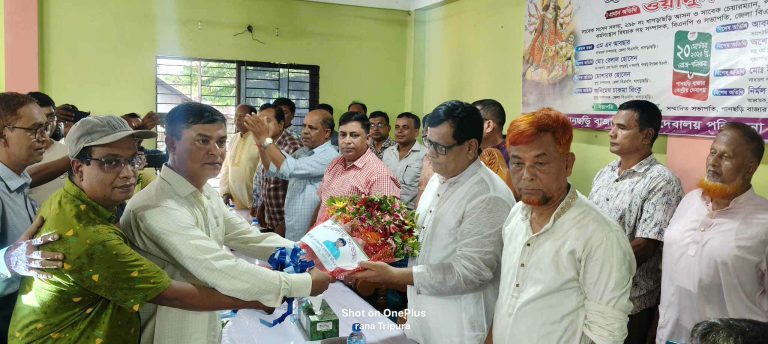 খাগড়াছড়ি জেলা বিএনপি সাথে পানছড়ি শারদীয় দুর্গোৎসব কমিটির সাথে সৌজন্যে সাক্ষাৎ