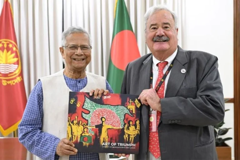 প্রধান উপদেষ্টার সঙ্গে আইআরআই প্রতিনিধি দলের সাক্ষাৎ