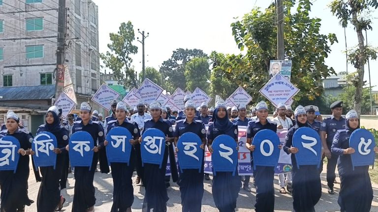 পিরোজপুরে ট্রাফিক সপ্তাহ ২০২৫ এর উদ্ভোধন