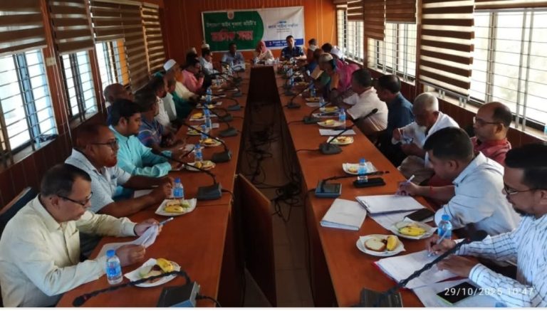 নাসিরনগরে আইন-শৃঙ্খলা কমিটির মাসিক সভা অনুষ্ঠিত