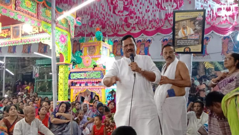 দৌলতপুরে সনাতন ধর্মাবলম্বীদের পাশে থাকার আশ্বাস এস.এ. জিন্নাহ কবিরের