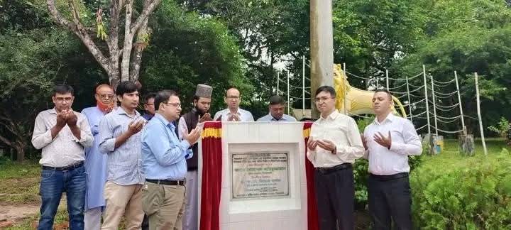 নীলফামারীর নীলসাগরে ২ কোটি ১৭ লাখ টাকার উন্নয়ন কার্যক্রম শুরু