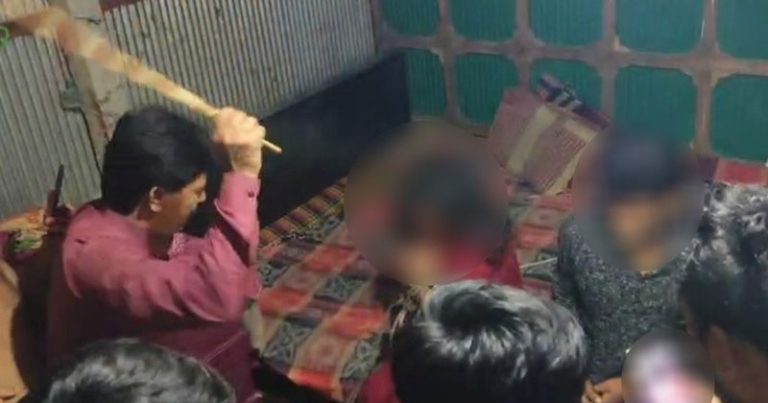 প্রবাসীর স্ত্রীকে ইউপি সদস্যের লাঠিপেটা, ভিডিও ভাইরাল