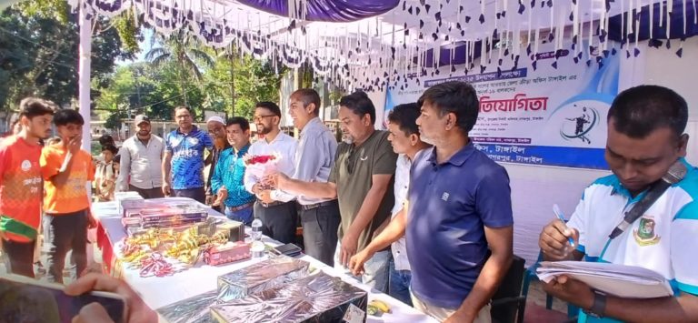 নাগরপুরে তারুণ্যের উৎসব উপলক্ষে ব্যাডমিন্টন ও ভলিবল খেলা অনুষ্ঠিত