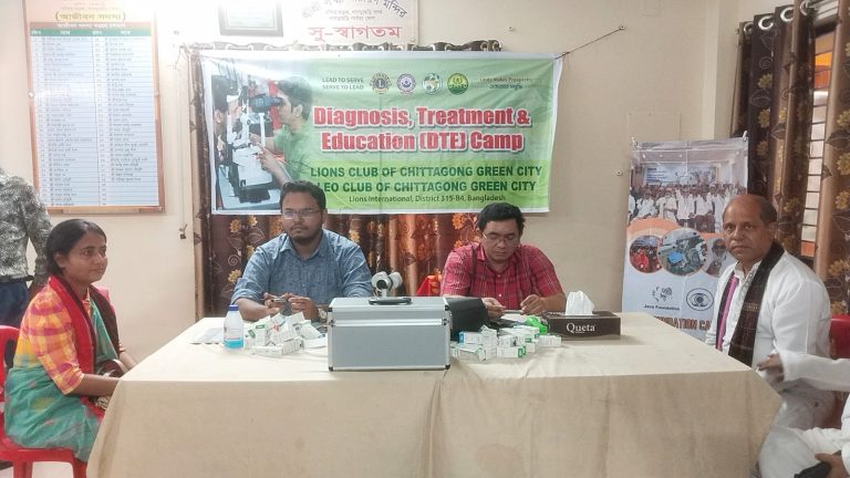 সনাতন সমাজ কল্যাণ পরিষদের আয়োজনে বিনামূল্যে চক্ষু চিকিৎসা প্রদান