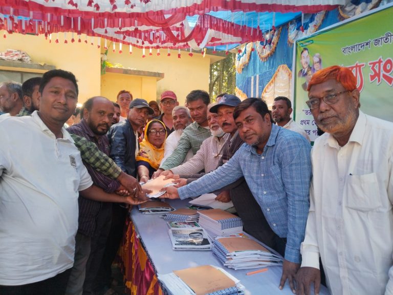 নীলফামারীর ইটাখোলায় বিএনপির সদস্য সংগ্রহ অভিযান শুরু