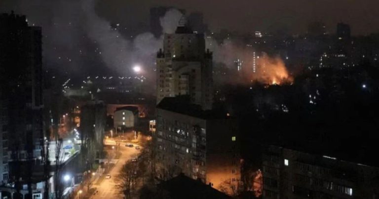 কিয়েভে রাশিয়ার রাতভর ড্রোন–ক্ষেপণাস্ত্র হামলা: নিহত ২, বিদ্যুৎহীন লাখো মানুষ