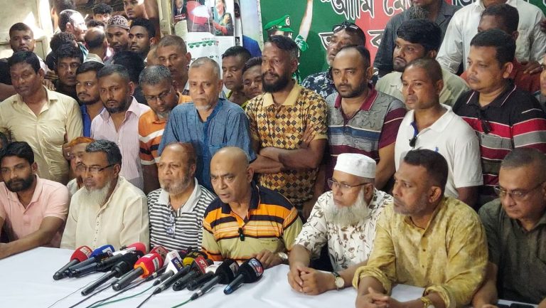 ভোলায় বিএনপির উপর বিজেপি-র পরিকল্পিত হামলা, জেলা বিএনপির সংবাদ সম্মেলন