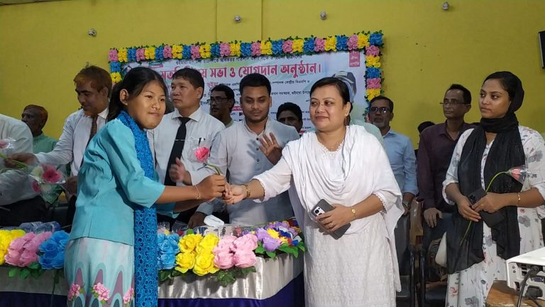 গুইমারায় অর্ধশতাধিক পাহাড়ি-বাঙালি শিক্ষার্থীর ছাত্রদলে যোগদান