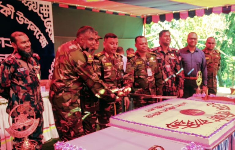 খাগড়াছড়ির গুইমারায় ২০ ফিল্ড রেজিমেন্ট আর্টিলারির ৫০তম প্রতিষ্ঠাবার্ষিকী উদযাপন