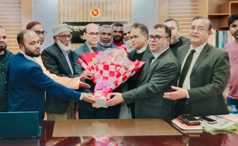 ঝালকাঠির নবাগত জেলা প্রশাসকের সঙ্গে বিএনপি নেতৃবৃন্দের সৌজন্য সাক্ষাৎ