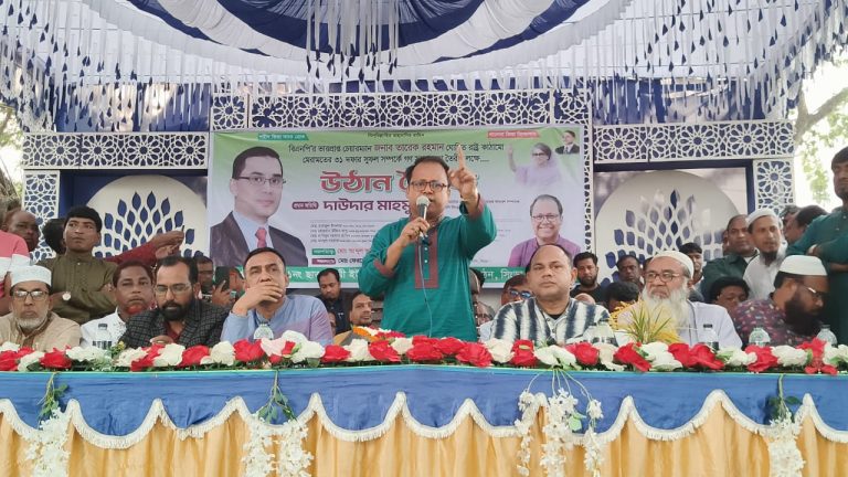 তারেক রহমানের ৩১ দফা সকল শ্রেণীর মানুষের জন্য: দাউদার মাহমুদ