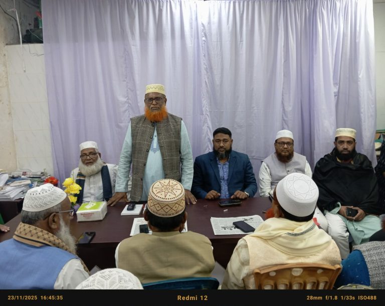 বরিশালে ৮ দলীয় মহাসমাবেশকে ঘিরে পিরোজপুর জেলা জামায়াতের প্রস্তুতি সভা