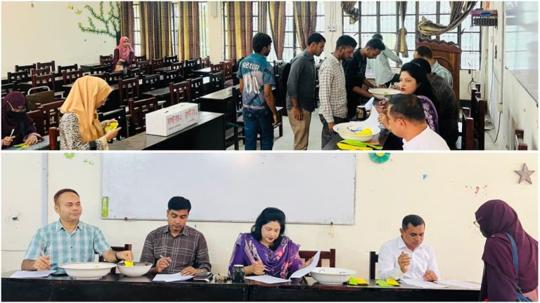 ইবি রাষ্ট্রবিজ্ঞান বিভাগের PSOB নির্বাচনে উৎসবমুখর পরিবেশ