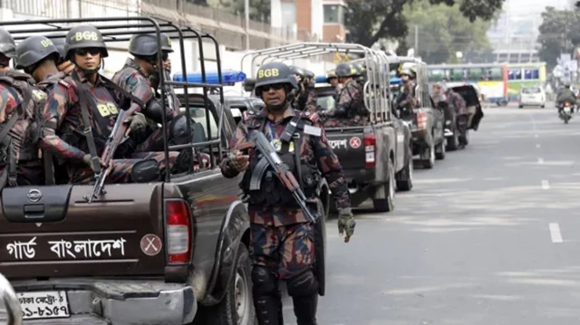 রাজধানী ও আশপাশের জেলায় আইনশৃঙ্খলা রক্ষায় মোতায়েন ১৪ প্লাটুন বিজিবি