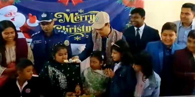 ঝালকাঠির খ্রিস্টান পল্লীতে বড়দিনের উৎসব পালিত