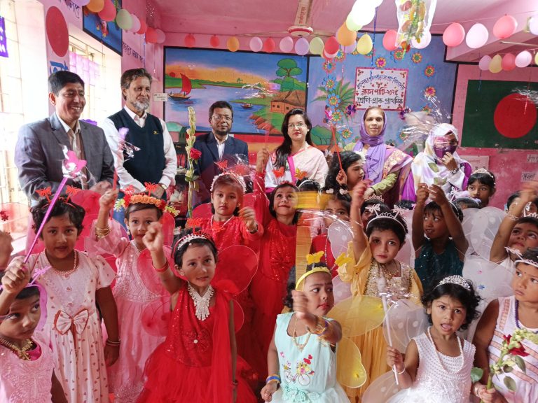 পিরোজপুরে প্রাক-প্রাথমিক শিক্ষার্থীদের ক্লাস পার্টি অনুষ্ঠিত