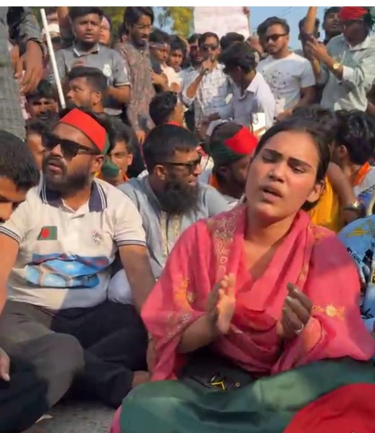 ভোলা–বরিশাল সেতু নির্মাণসহ পাঁচ দফা দাবিতে ঘেরাও কর্মসূচি