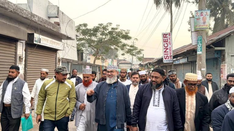নাজিরপুরে মাসুদ সাঈদীর নির্বাচনী গণসংযোগে জনস্রোতের উচ্ছ্বাস
