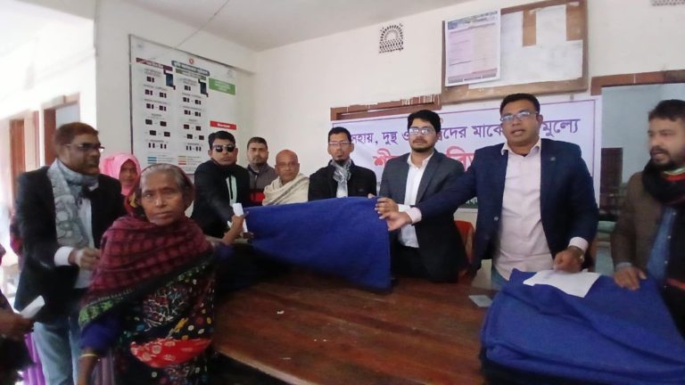 নাগরপুরে অসহায় ও দুস্থদের মাঝে শীতবস্ত্র বিতরণ